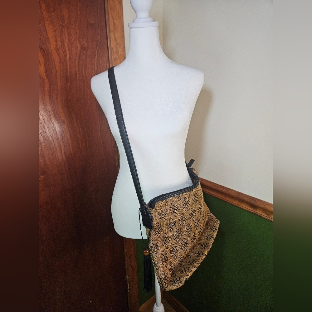 Vintage Stone Mountain Crossbody Bag